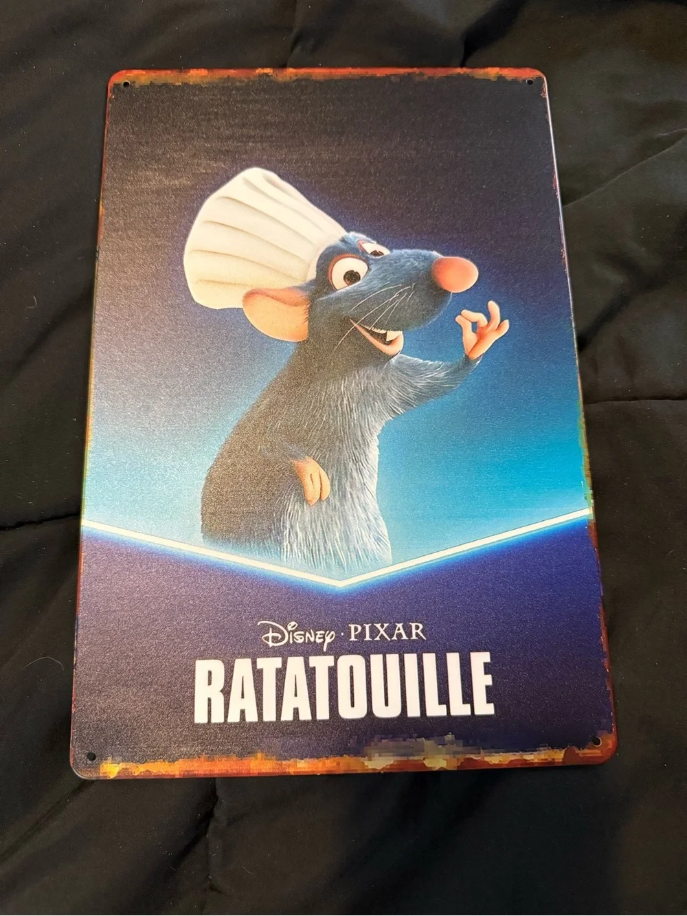 N/A metal sign